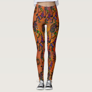 Kokopelli Kunst Leggings