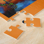 KOKOPELLI-KUNST LEGPUZZEL (Zijkant)