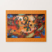 KOKOPELLI-KUNST LEGPUZZEL (Horizontaal)