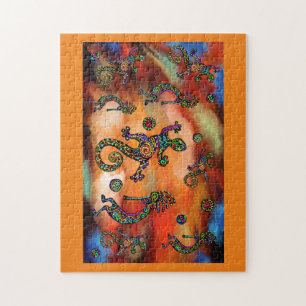 KOKOPELLI-KUNST LEGPUZZEL