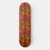Kokopelli Kunst Skateboard (Voorkant)