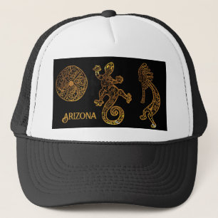 Kokopelli Kunst Trucker Pet