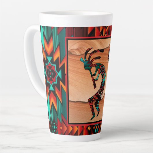 Kokopelli Latte Mug Sud-Ouest (Angle gauche)