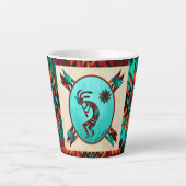 Kokopelli Latte Mug Sud-Ouest (Devant)