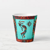 Kokopelli Latte Mug Sud-Ouest (Devant)