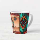 Kokopelli Latte Mug Sud-Ouest (Angle droit)