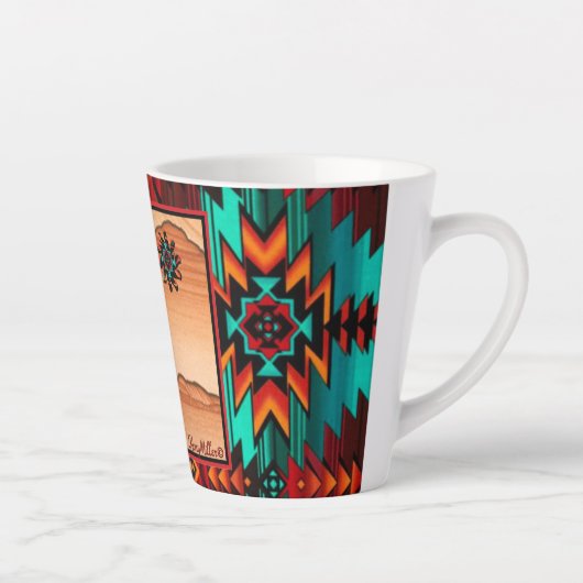 Kokopelli Latte Mug Sud-Ouest (Droite)