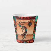 Kokopelli Latte Mug Sud-Ouest (Devant)