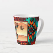 Kokopelli Latte Mug Sud-Ouest (Angle droit)