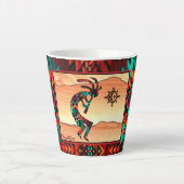 Kokopelli Latte Mug Sud-Ouest (Devant)