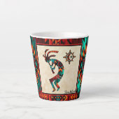 Kokopelli Latte Mug Sud-Ouest (Devant)