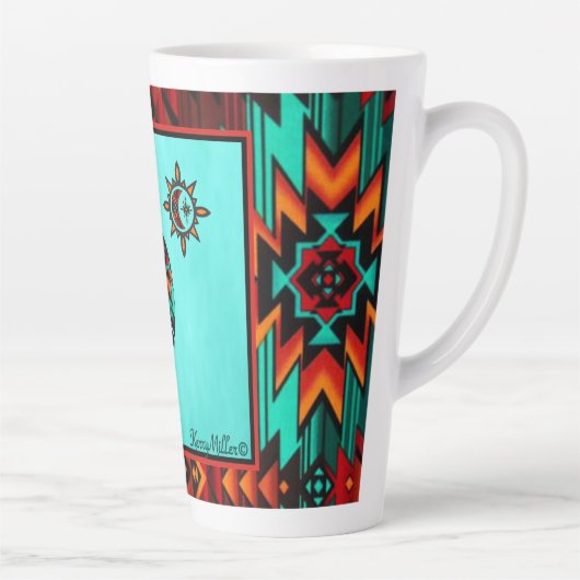 Kokopelli Latte Mug Sud-Ouest (Droite)