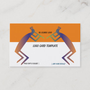 Kokopelli Logo Visitekaartje