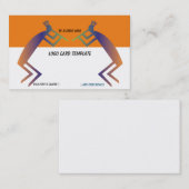 Kokopelli Logo Visitekaartje (Voorkant / Achterkant)