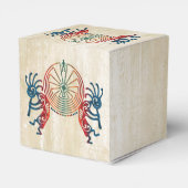 KOKOPELLI / MAN IN DE MAZE + uw ideeën Bedankdoosjes (Achterkant)