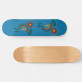Kokopelli met Sun Skateboard (Horizontaal)