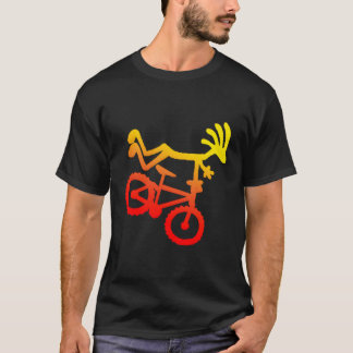 Kokopelli mountainbiken t-shirt