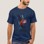 Kokopelli Music Navy T-shirt (Devant)