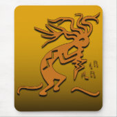 Kokopelli Musical Merry Maker & Notes Muismat (Voorkant)