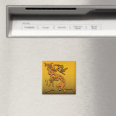 Kokopelli Musician Magneet (Insitu (Vaatwasser))