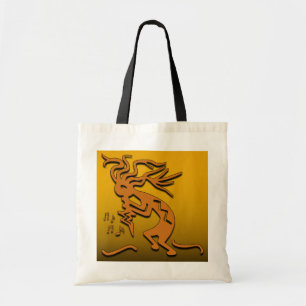 Kokopelli Musician Tote Bag