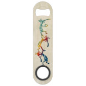 KOKOPELLI musicien acrobates + vos idées (Dos)