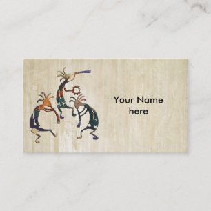 KOKOPELLI musicus trio + jouw ideeën Visitekaartje