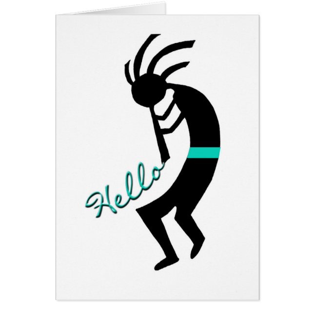 Kokopelli — Native American Flute Player (Voorkant)