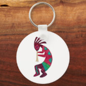 Kokopelli Origineel ontwerp! Sleutelhanger (Voorkant)