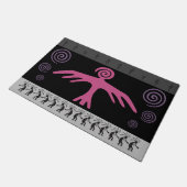 Kokopelli Phoenix Bird Southwest Doormat Deurmat (Schuin)