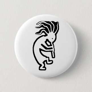 Kokopelli Ronde Button 5,7 Cm