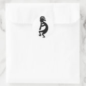 Kokopelli Ronde Sticker (Tas)