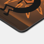 Kokopelli Soleil Sud-Ouest Rustique Bronisé Brown (Coin)