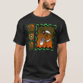Kokopelli southwest design T-Shirt (Voorkant)