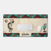 Kokopelli Sud-Ouest Et Cactus (Clavier et souris)