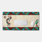 Kokopelli Sud-Ouest Et Cactus (Clavier et souris)