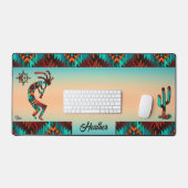Kokopelli Sud-Ouest Et Cactus (Clavier et souris)