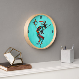 Kokopelli Sud-Ouest Et Horloge Solaire