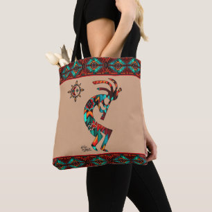 Kokopelli Sud-Ouest Et Sac fourre-tout Soleil