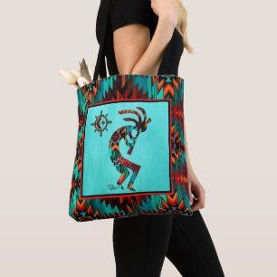 Kokopelli Sud-Ouest Et Sac fourre-tout Soleil