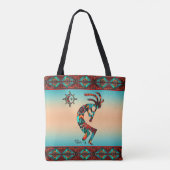 Kokopelli Sud-Ouest Et Sac fourre-tout Soleil (Dos)