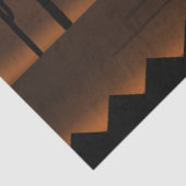 Kokopelli Sun Southwest Rustic Brown Decoupage Set Tissuepapier (Detail)