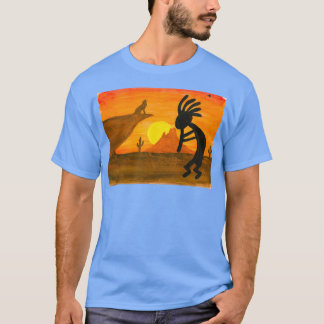 Kokopelli Sunset T-shirt