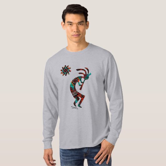 Kokopelli T-shirt (Voorkant volledig)