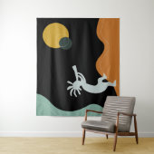 Kokopelli Tapestry Wandkleed (In situ)