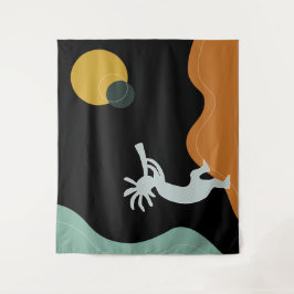 Kokopelli Tapestry Wandkleed