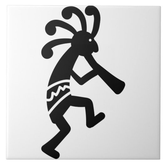 Kokopelli Tegeltje (Voorkant)