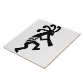 Kokopelli Tegeltje (Zijkant)