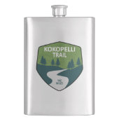 Kokopelli Trail Flacon (Voorkant)