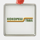 Kokopelli Trail Metalen Ornament (Voorkant)